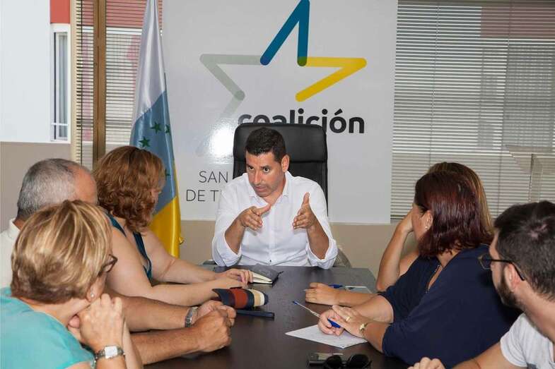 Alejandro Marichal, candidato a la Alcaldía por CC (Foto TA)